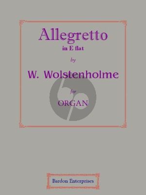 Wolstenholme Allegretto Op.17 No.2 for Organ