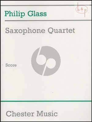 Saxophone Quartet SATB Parts