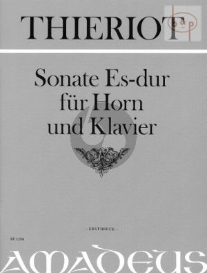 Sonata E-flat major (Horn in F)
