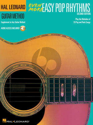 Even More Easy Pop Rhythms (Hal Leonard Guitar Method) (Book with Audio online)