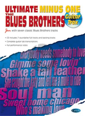 Blues Brothers Ultimate Minus One Trax (Bk-Cd) (Jam with 7 Classic Blues Brothers Tracks)