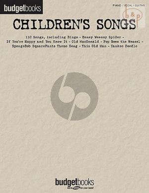 Budgetbooks: Children's Songs