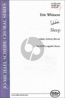 Whitacre  Sleep (SATB) (div.)
