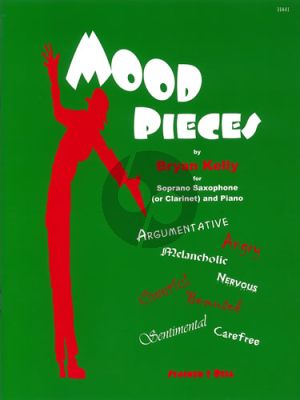 Kelly Mood Pieces (8 Pieces) Soprano Sax.[Clarinet]-Piano