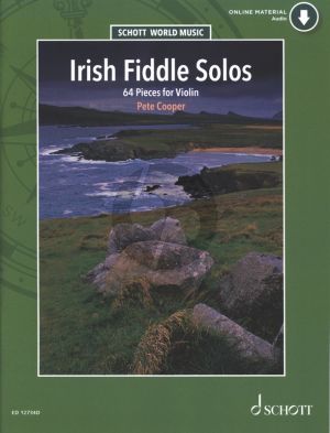 Irish Fiddle Solos - 64 Pieces for Violin (Peter Cooper) (Book with Audio online) (Grade 3 and above)