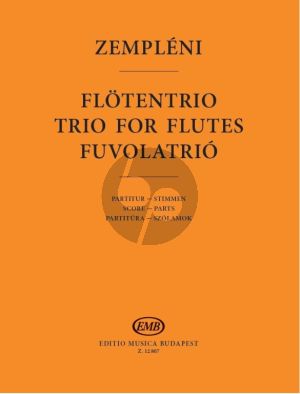 Zempleni Trio for 3 Flutes (Score/Parts)
