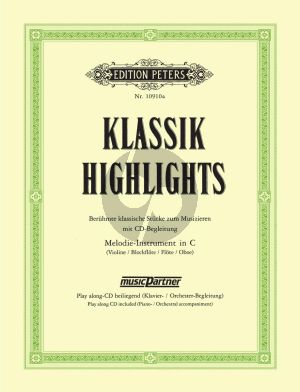 Klassik Highlights (Bk-Cd) (C Instruments