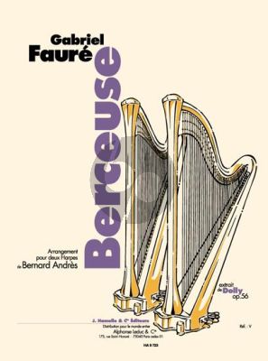 Faure Berceuse (de Dolly Opus 56) 2 Harpes (transcr. Bernard Andres)