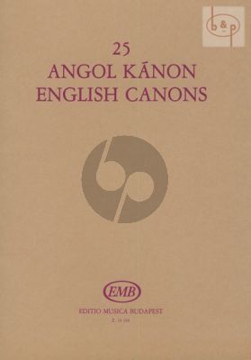 25 English Canons