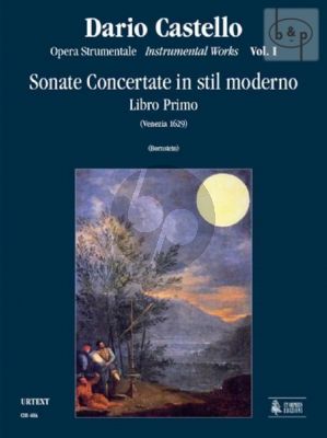 Opera Strumentale vol.1 Sonate Concertate in Stile Moderno Libro Primo (2 - 3 Instr.-Bc)