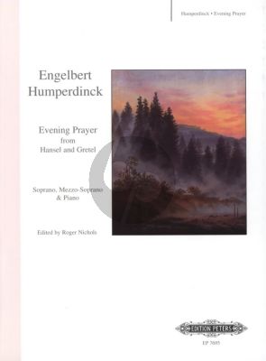 Humperdinck Evening Prayer from Hansel & Gretel for Soprano and MezzoSoprano with Piano (Edited by Roger Nichols) (German/English)