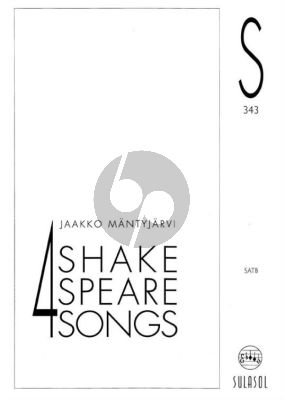 4 Shakespeare Songs SATB