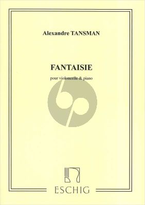 Tansman Fantaisie Violoncelle-Piano