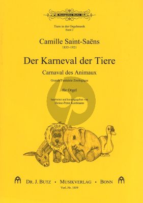 Saint-Saens Karnaval der Tiere Orgel (Bearb. Heinz-Peter Kortmann)