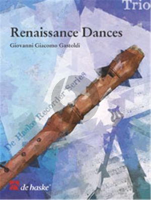 Gastoldi Renaissance Dances 3 Recorders (SAT) (Score/Parts) (arr. Paul van der Voort)