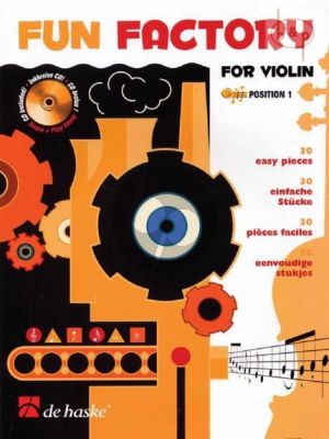 Fun Factory for Violin (1st Position) (Bk-Cd)