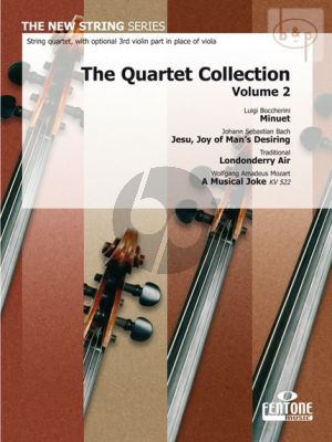 Quartet Collection Vol.2 (with opt. violin 3 part) (Score/Parts) (edited G.van Rompaey) (interm. level)