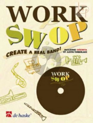 Work Swop (Alt /Opt. Tenor Sax) (Bk-Cd) (Create a Real Band)