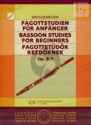 Studies Op.8 Vol.1 for Bassoon