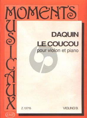 Daquin Le Coucou Violin-Piano (transcr. Györgyi Répássy)