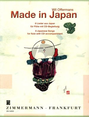 Offermans Made in Japan 6 Lieder aus Japan fur Flote Buch mit Cd