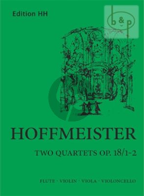 2 Quartets Op.18 No.1 G-Major and Op.18 No.2 D-Major Flute and Strings