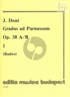 Gradus ad Parnassum Op.38 Vol.1 Violin