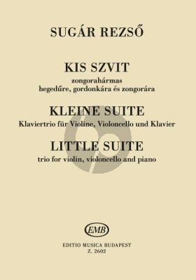 Sugar Little Suite Violin-Cello and Piano (Score/Parts)
