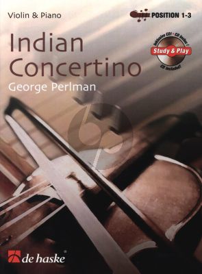 Perlman Indian Concertino for Violin (Bk-Cd) (1st Position) (An Indian Story) (De Haske)