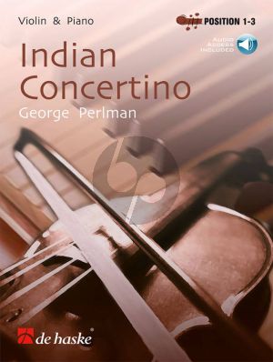 Perlman Indian Concertino for Violin (1st Position) (An Indian Story) (Bk-Cd of Audio online)