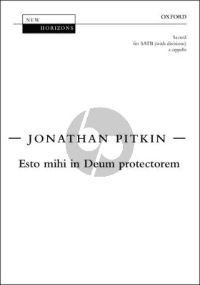 Pitkin Esto mihi in Deum Protectorum (Sacred) (SATB [with Divisions] a Cappella)