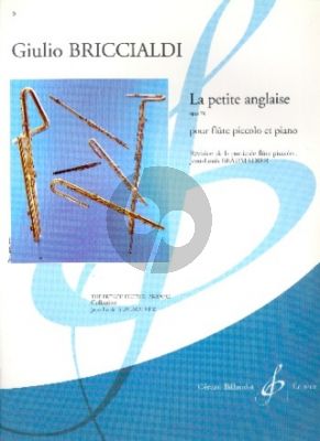 Briccialdi La Petite Anglaise Op.74 Piccolo et Piano (Jean-Louis Beaumadier) (Moyenne Difficulte [6])