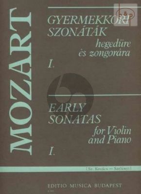 Early Sonatas Vol.1