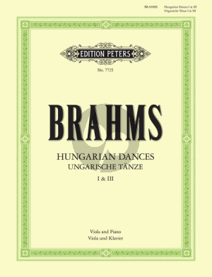 Brahms Hungarian Dances No.1 & 3 (arr. for Viola and Piano Watson Forbes)