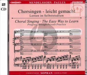 Paulus Op.36 Sopran Chorstimme 2 CD's