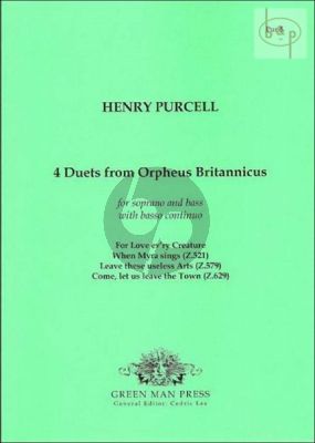 4 Duets from Orpheus Brittanicus