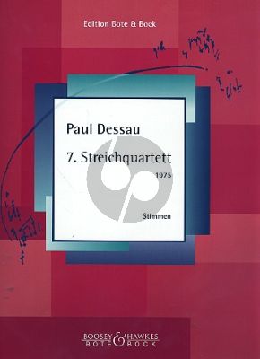 Dessau Streichquartett No. 7 Stimmen (1975)