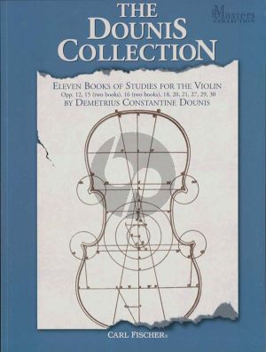 Dounis Collection of Studies (Op.12, 15 Vol.1-2, 16 Vol.1-2, 18, 20, 21, 27, 29 and 30)