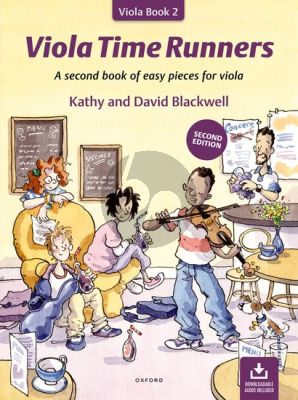 Blackwell Viola Time Runners Boo with Online Video/Audio Access Code (A Second Book of Easy Pieces for Viola)