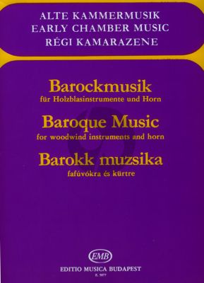 Baroque Music ( 24 easy arr.) (Score/Parts) (Kovacs)