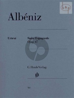 Albeniz Suite Espagnole Op. 47 Klavier (Ullrich Scheideler) (Henle-Urtext)