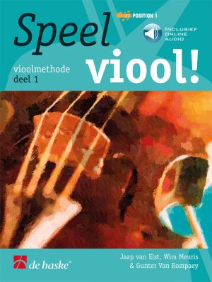 Speel Viool Vol.1 Viool Methode Boek met Audio (position 1)