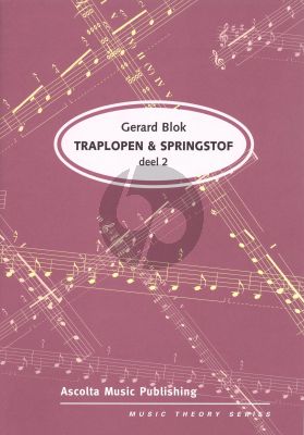 Blok Traplopen & Springstof Vol.2 (Solfege en Theorie)