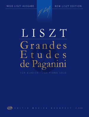 Liszt Grandes Etudes de Paganini Piano solo (edited by István Szelényi and Zoltán Gárdonyi)