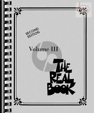 The Real Book Vol.3 all C Instruments (2nd. ed.)