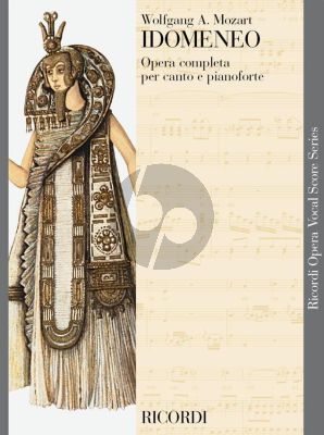 Mozart Idomeneo KV 366 Vocal Score (ital.text)