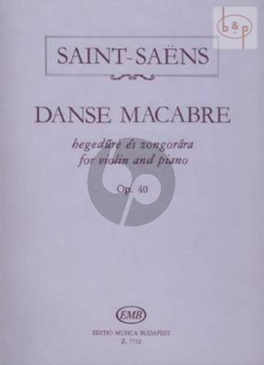 Danse Macabre Op.40 Violin-Piano