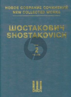 Shostakovich Symphony No.2 Op.14 Full Score (New collected works of Dmitri Shostakovich. Vol. 2)