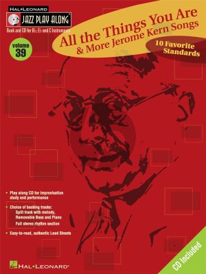 Kern All the Things You Are & More (Jazz Play-Along Series Vol.39) (For Bb, Eb and C Instr.) (Bk-Cd)