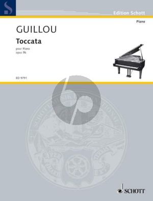 Guillou Toccata Op. 9b Klavier